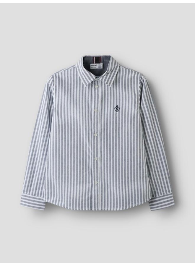 NAME IT Kids Striped Long Sleeve Shirt - Image 2