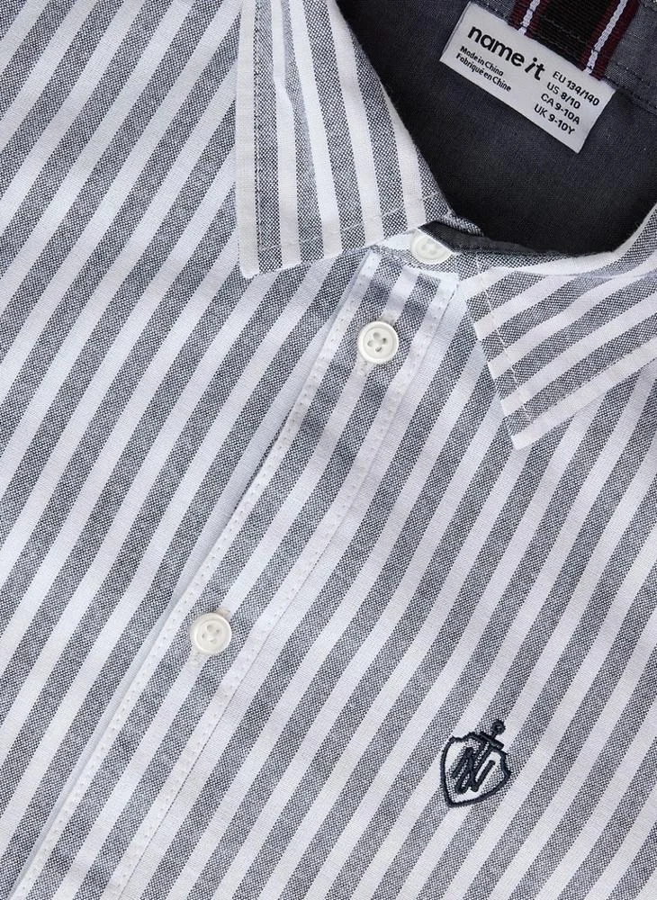 Name It  Kids Striped Long Sleeve Shirt for Men | Best Price UAE