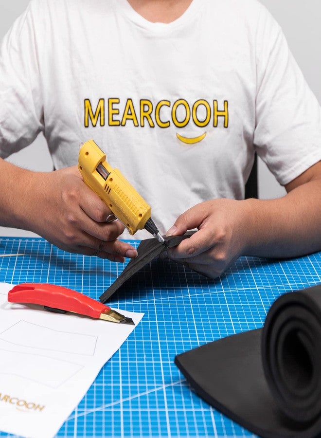 MEARCOOH Black Foam Sheets Roll, Premium Cosplay EVA Foam Sheet，6mm Thick,49"x13.9",High Density 86kg/m3 for Cosplay Costume, Crafts, DIY Projects … - Image 4