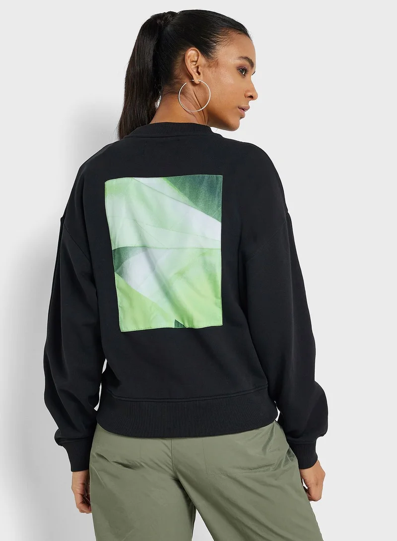 Calvin Klein Jeans Crew Neck Graphic Sweatshirt