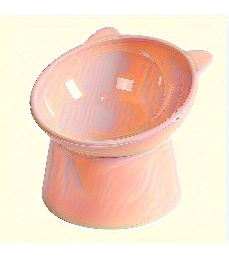 Blue High Leg Cat Bowl Protects Neck Cervical Spine - Image 5