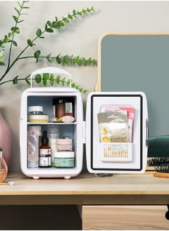 Denx Mini refrigerator suitable for home and car to store hot and cold foods and drinks, 4 liter capacity  - Image 2