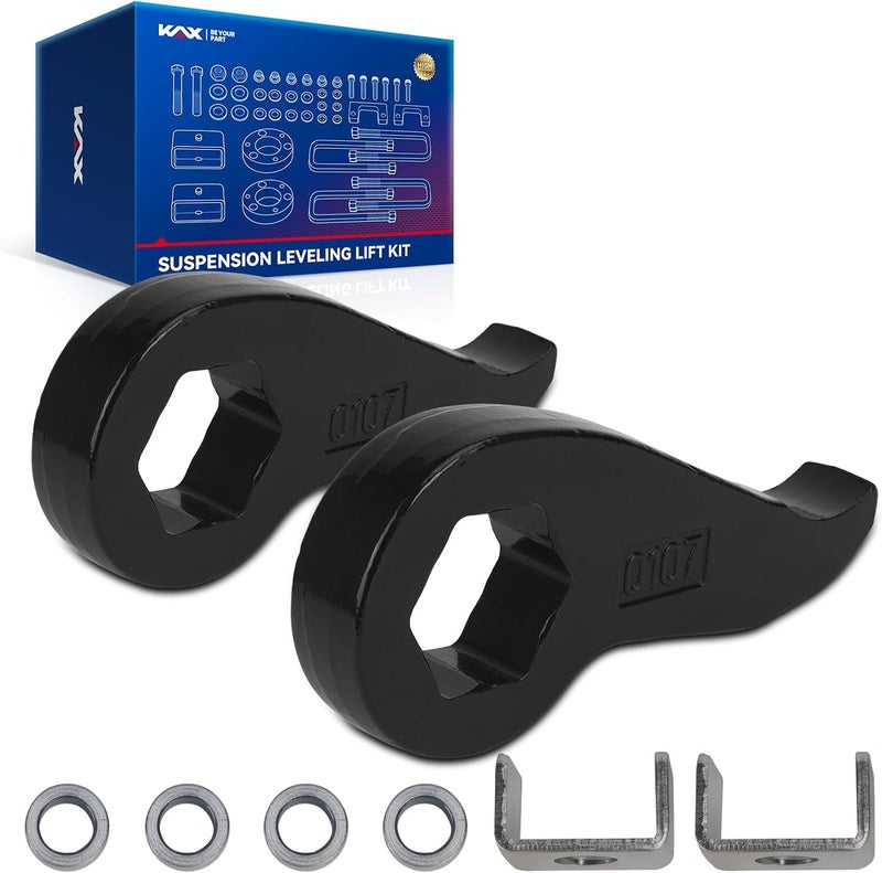 KAX 1-3" Torsion Keys Leveling Lift Kit for 2011-2019 Silverado GMC Sierra 2500HD 3500HD - Image 1