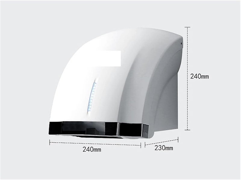 Hand Dryer, Hand Dryer Fully Automatic Induction Hotel Home Bathroom Hot and Cold for Kitchen Bedroom Hotel - Image 5