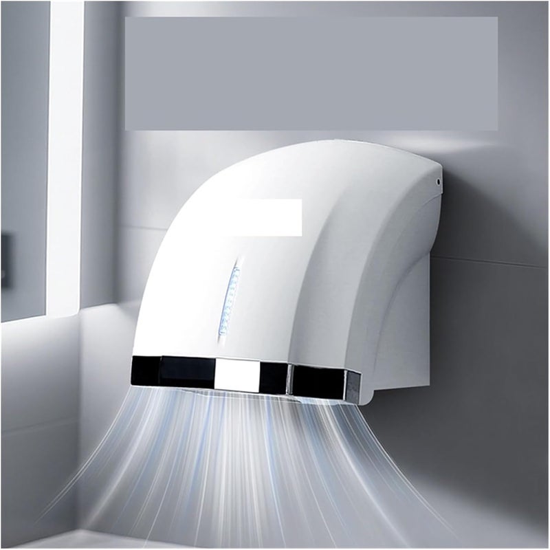 Hand Dryer, Hand Dryer Fully Automatic Induction Hotel Home Bathroom Hot and Cold for Kitchen Bedroom Hotel - Image 2