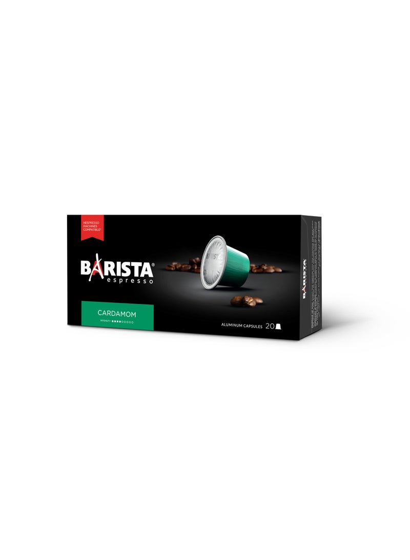 Barista Capsules Cardamom 20x6