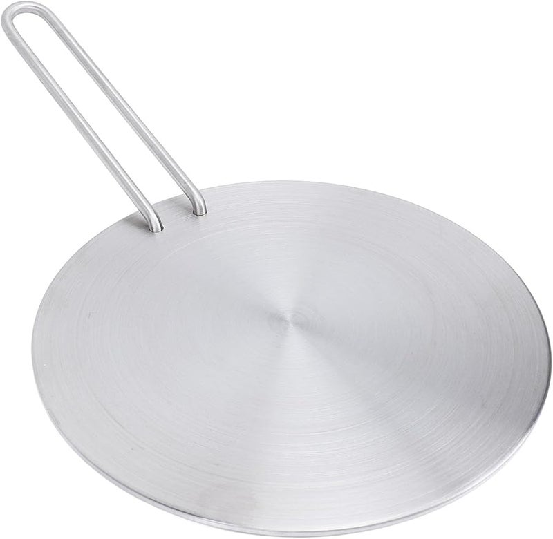 Stainless Steel Heat Diffuser Plate For Induction Gas Glass Cooktops With Removable Handle Color 22 - Image 4
