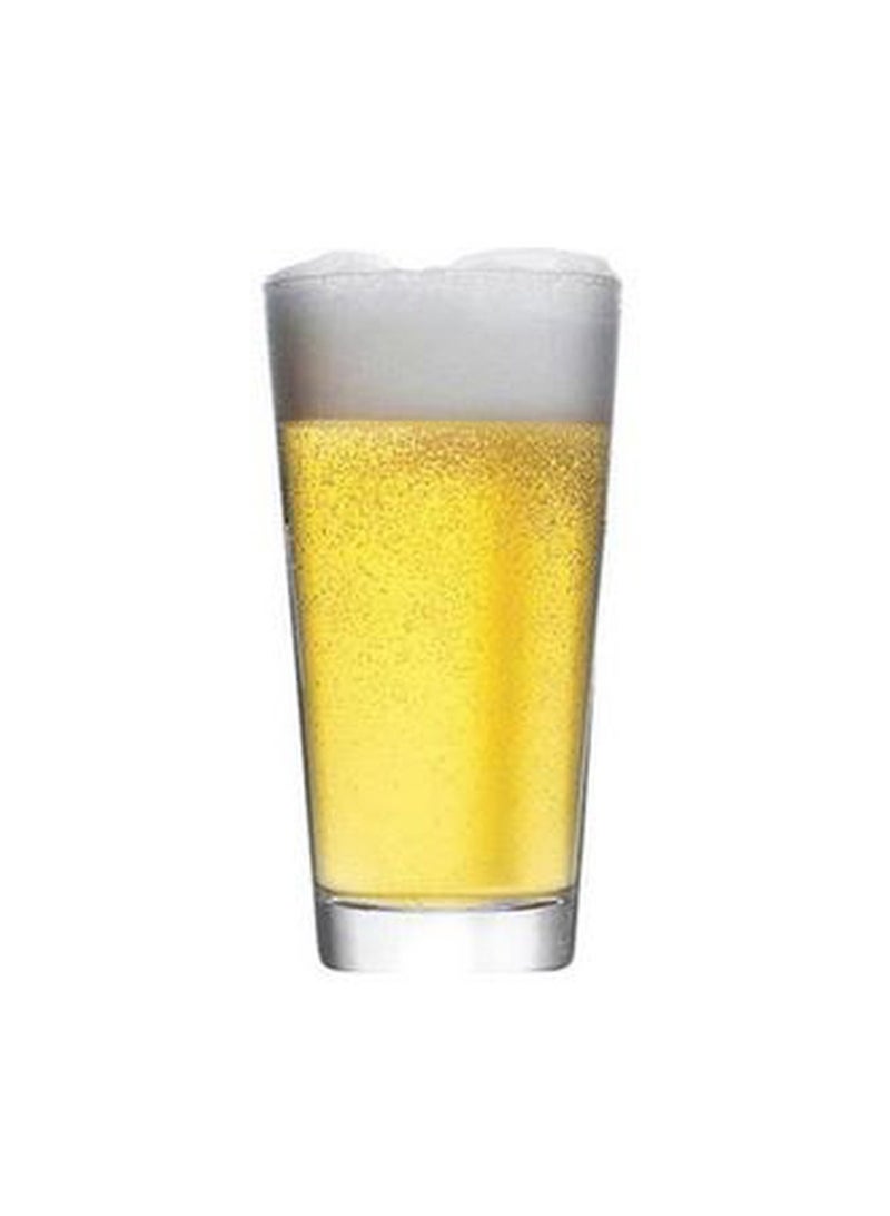 Paşabahçe Pasabahce Izmir Pub Tumbler Set 465ml – 6 Piece Large Clear Glass Tumblers – Heavy Base Drinkware – 393856 - Image 2