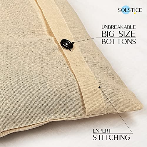 SOLSTICE cotton big saree covers/bags for storage single (18 x 15 Inches) for big silk sarees, lehengas, clothes - set of 6 (With Window) - Image 3