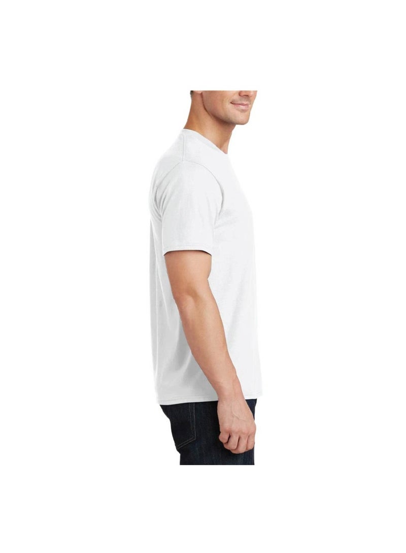 Saudi Arabia National Day Men's T-Shirt – Short Sleeve Round Neck Soft Cotton Tshirt - Perfect For Celebrating Saudi National Day, Events - Image 3