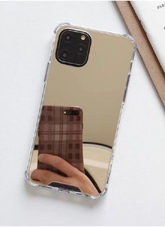 Plus101 Mobile Case Cover for Apple iPhone 14 Pro Shockproof Back Cover With Stylish Reflective Makeup Mirror  - Image 1