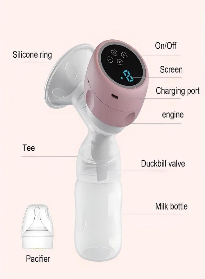 Shrevi Automatic Breast Pump Electrical, 4 Modes Breast Pump, 9 Levels, Breastfeeding Pump, Silicone Milk Extractor, Rechargeable Portable Breastfeeding Pump for Mother and Baby (Multi Colour) - Image 3