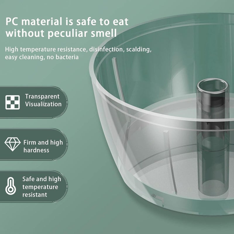 GLEVAR Mini Electric Food Chopper – Compact Kitchen Appliance – Sharp Stainless Steel Blades, One-Touch Control, Perfect for Mincing Vegetables, Meat & Garlic, Meal Prep Made Easy - Image 2