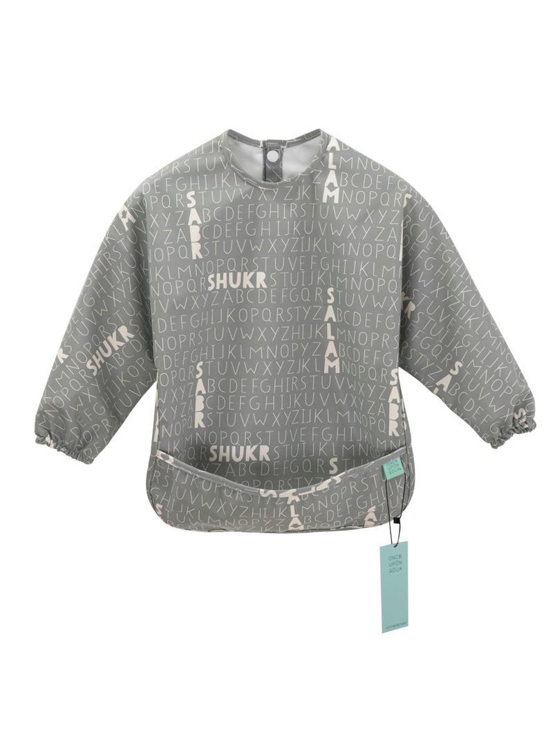 ONCE UPON A DUA Long Sleeved Pocket Bib with Carry Pouch - Image 1