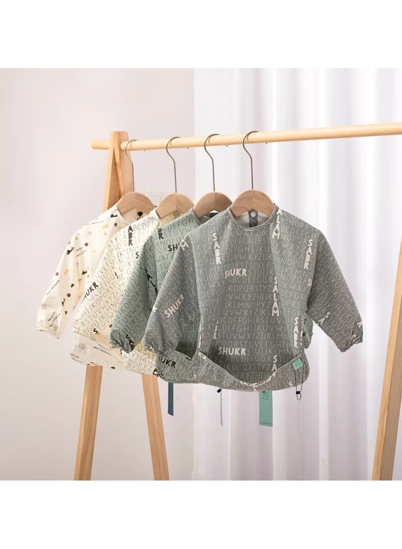 ONCE UPON A DUA Long Sleeved Pocket Bib with Carry Pouch