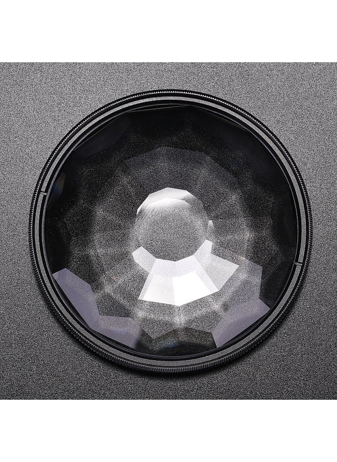 Generic 77mm Kaleidoscope Prism Camera Glass Filter Variable Number of Subjects SLR Photography Accessories  - Image 4