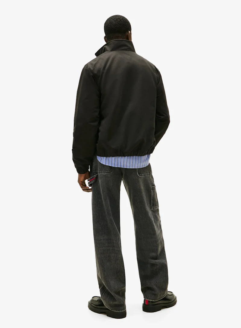 TOMMY JEANS Collar Logo Water Repellent Zip-Thru Jacket