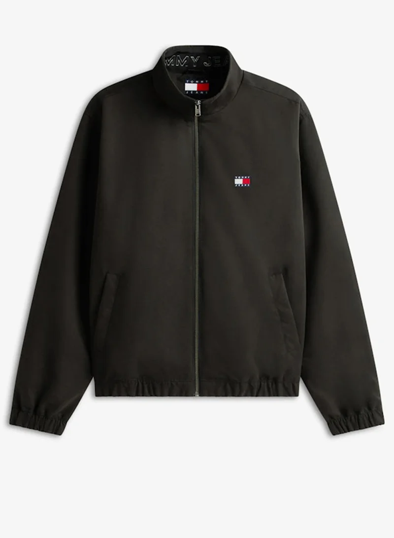 TOMMY JEANS  Collar Logo Water Repellent Zip-Thru Jacket for Men | Best Price UAE