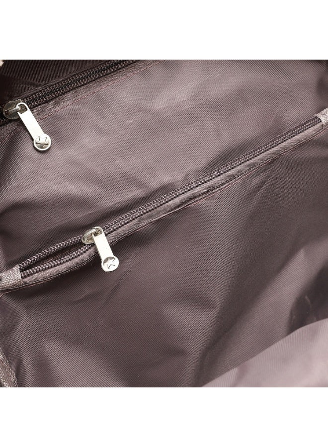 كروسلاند حقيبة ظهر صغيرة كروسلاند مقاس 13 بوصة (35 سم) – خفيفة الوزن بلون سادة مع 4 سوست، وجيبين جانبيين، وحزام للتثبيت على حقيبة السفر، وأحزمة قابلة للتعديل – مثالية للاستخدام اليومي المدمج - Image 4