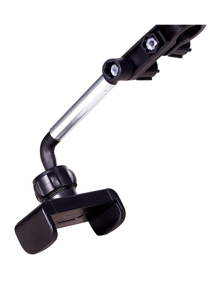 Bills Rearview Mirror Car Phone Holder, 360° Rotatable Car Phone Mount, Phone Holder for Car, Cell Phone Automobile Cradles, Adjustable Cell Phone Holder for iPhone Compatible with all phones - Image 4