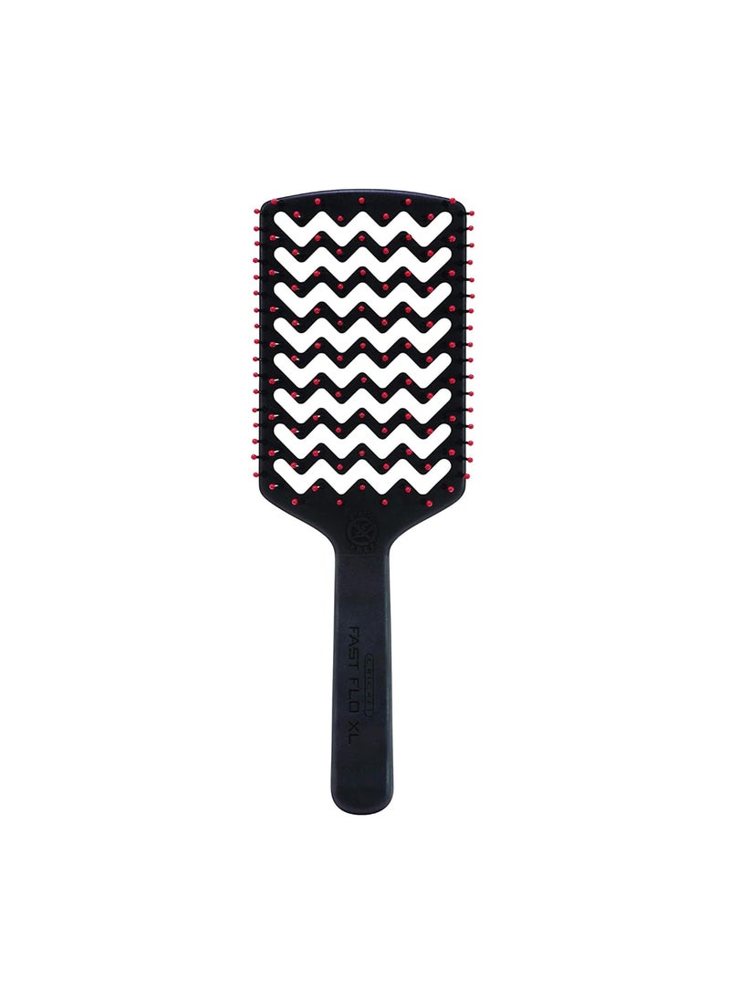 Cricket Cricket Static Free Fast Flo XL Vent Hair Brush for Blow Drying, Styling, Detangling, Hairbrush for Long Short Thick Thin Curly Straight Wavy All Hair Types 