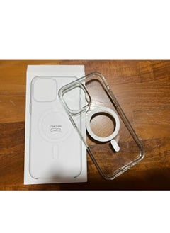 Magnetic Magnetic mobile phone case (iPhone 13 Pro), compatible with MagSafe, thin transparent mobile phone cover, shockproof, made of thermoplastic polyurethane  - Image 2