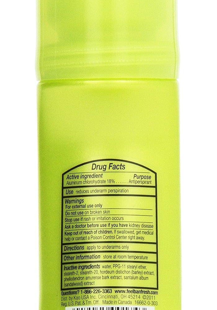 Ban Unscented Roll-On Antiperspirant Deodorant, 3.5 oz - 24 Hour Invisible Protection - Image 4