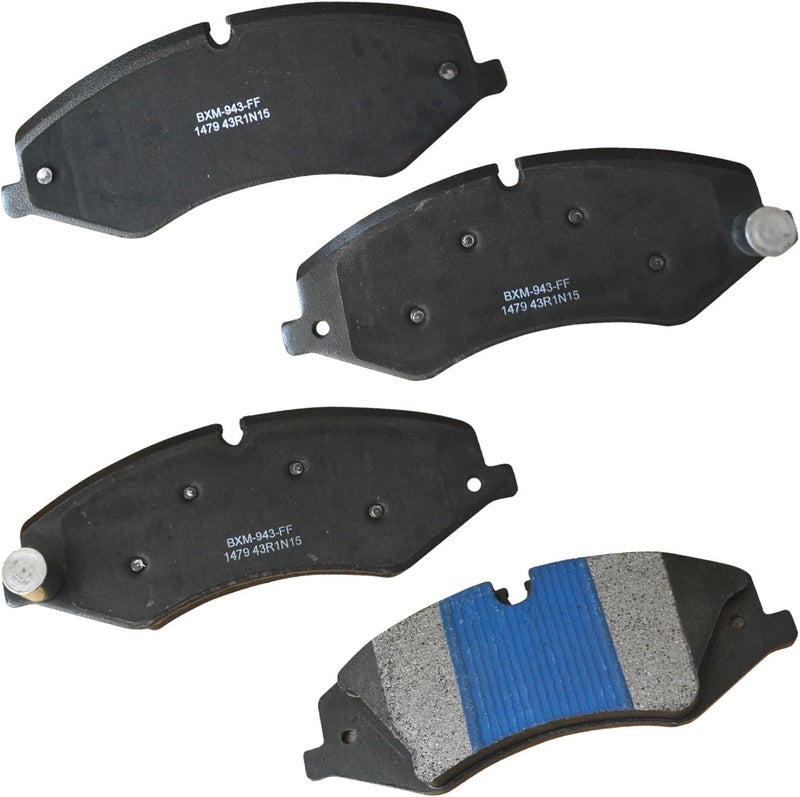 Bendix Premium SBM1479 Semi-Metallic Front Brake Pads for Select Models Land Rover Discovery, LR4, Range Rover, Sport, Lexus LFA, Peugeot 208, 208 GT - Image 1