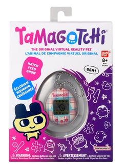Tamagotchi Tamagotchi Original Plaid, Battery Operated | Electronic Pet | Retro Virtual Pet | Toys for Kids, Girls and Boys | Interactive Game | Digital Pet  - Image 5