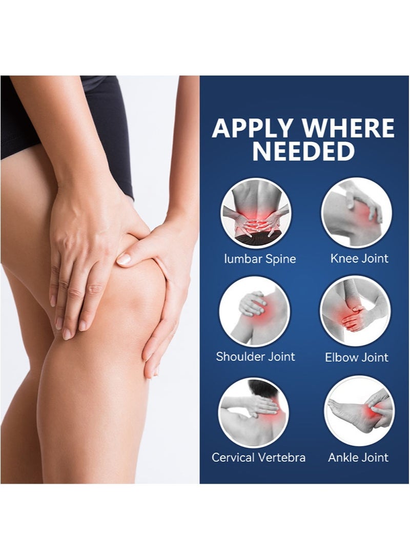 Sumifun Knee Pain Relief Rub，Ultra Relief Special Formula，Hot Feeling，Joint Activities Throughout The Body，Relief Of Joint Pains For Knee，Back，Neck，Shoulder Pain（50g） - Image 2