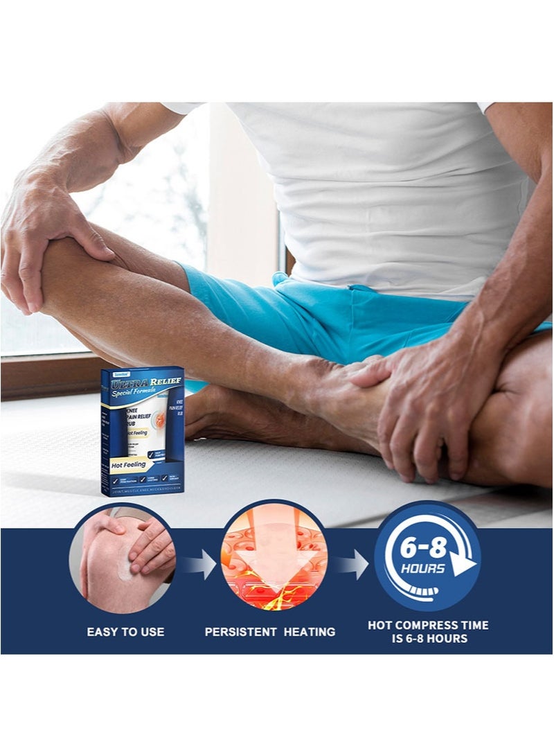 Sumifun Knee Pain Relief Rub，Ultra Relief Special Formula，Hot Feeling，Joint Activities Throughout The Body，Relief Of Joint Pains For Knee，Back，Neck，Shoulder Pain（50g） - Image 3
