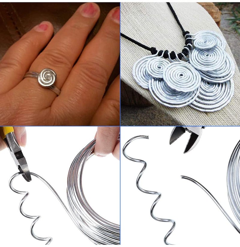 GREENARTZ 33ft Silver Aluminum Wire 1.5mm for Craft Modelling and Stop Animation - Image 3