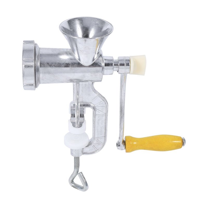 FOLOSAFENAR Manual Meat Grinder, Aluminium Alloy Meat Grinder Pasta Maker Mincer, Hand Operated Beef Sausage Maker, Easy and Installation for Kitchen Restaurant Hotel Canteen Butcher - Image 1