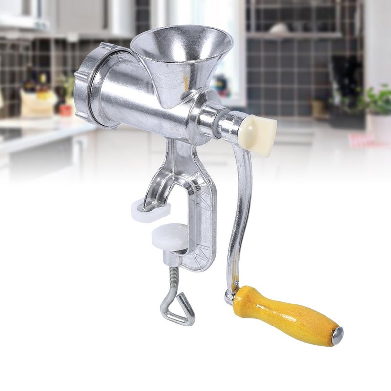 FOLOSAFENAR Manual Meat Grinder, Aluminium Alloy Meat Grinder Pasta Maker Mincer, Hand Operated Beef Sausage Maker, Easy and Installation for Kitchen Restaurant Hotel Canteen Butcher - Image 5