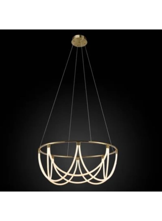 Wahag Archway Modern Circular LED Chandelier Dimensions: 80 cm (Diameter)  - Image 5