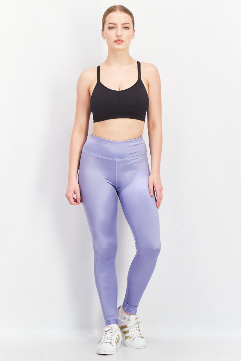 ASOS ليجنغ كامل الطول للنساء، بنفسجي - Image 4