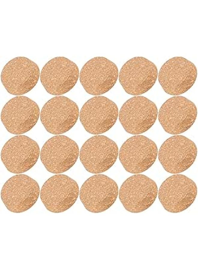 60 Pcs Wooden Wine Stoppers Multi Function Portable Cork Replacement Sealing Stoppers - Image 1