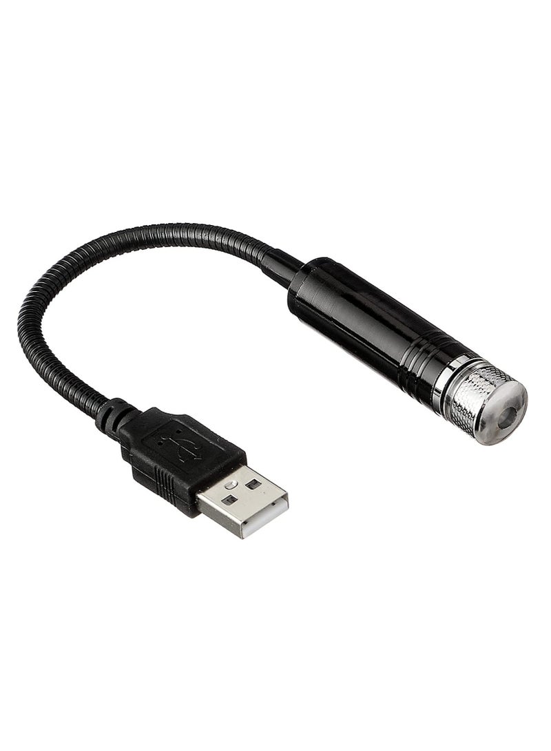 ELTRAZONE Decorative Lamp - Adjustable USB Car Interior Decorative Light Mini LED Car Roof Star Night Lights Projector Atmosphere Lamp Room Party Decoration () - Image 1