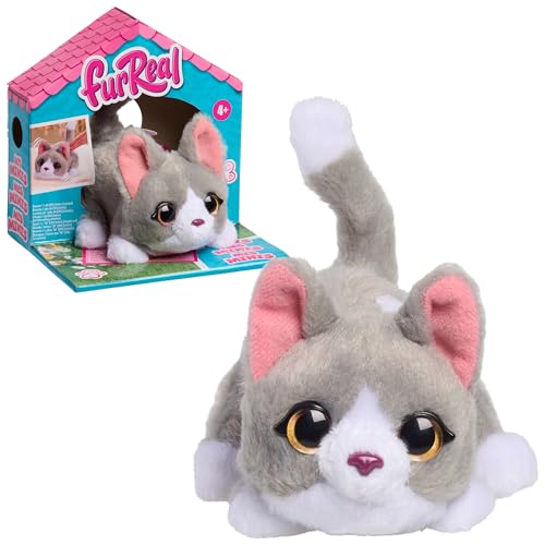 furReal My Minis Tuxedo Kitty Kids Toys for Ages 4 Up by Just Play - Image 1
