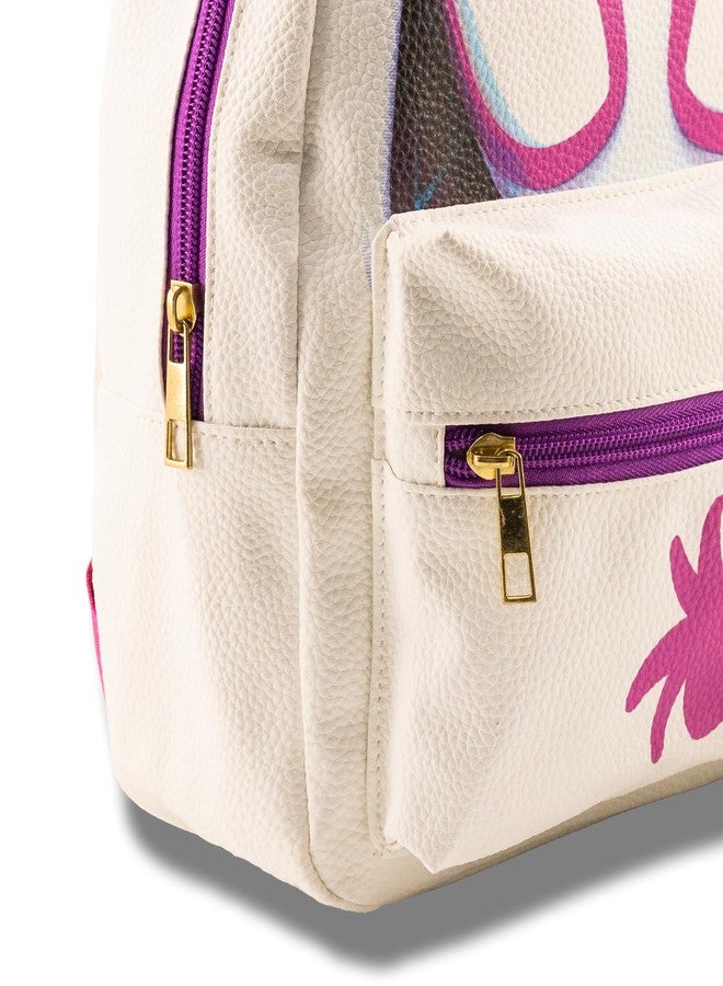 Fast Forward Marvel Spidey and His Amazing Friends Ghost-Spider Mini Backpack | 10" PU Leather Backpack Purse for Kids & Adults | Toddler Travel Bag, Small Bookbag for School, Travel, or Everyday Use | Ages 3+ - Image 4