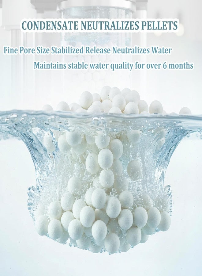 Xinhw Condensate Neutralizer, 3.3 Lbs Condensate Neutralizer Refill 7-8mm Condensate Neutralizer Pellets Calcite Water Heater Media Filter - Image 5