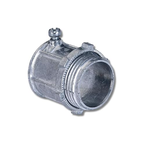 SIGMA ENGINEERED SOLUTIONS ProConnex TC-502 EMT Set Screw Connector 3/4", Gray, 25-Pack - Image 1