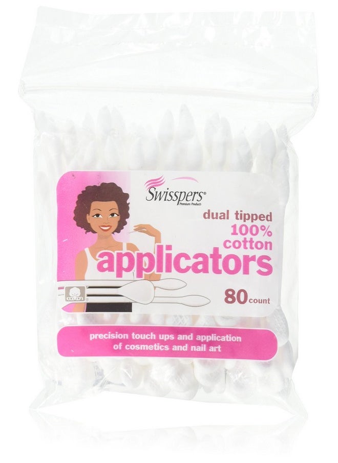 Swisspers - Premium Cosmetic Applicators - 80 Ct - Image 1