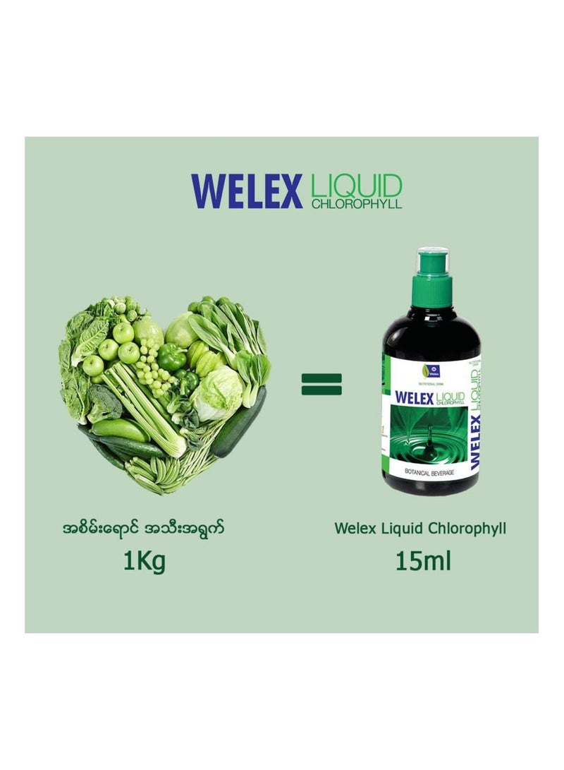 Welex Liquid Chlorophyll  250 ml - Image 3