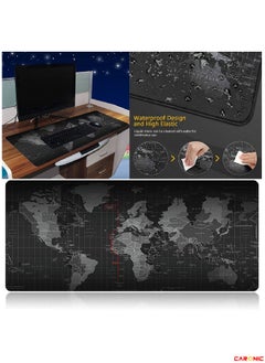 Extended Gaming Mouse Pad with Stitched Edges Durable Non-Slip Natural Rubber Base Waterproof Computer Keyboard Pad Mat For Esports Pros Gamer Desktop Office World - pzsku/Z6054BC6C78C6657EF0B5Z/45/_/1697106497/37c54778-bf19-4b64-ba89-dcd84288ee4b