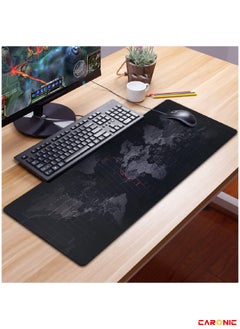 Extended Gaming Mouse Pad with Stitched Edges Durable Non-Slip Natural Rubber Base Waterproof Computer Keyboard Pad Mat For Esports Pros Gamer Desktop Office World - pzsku/Z6054BC6C78C6657EF0B5Z/45/_/1697106497/7e808fc1-1ad6-40af-9def-e9d4d1f461c0