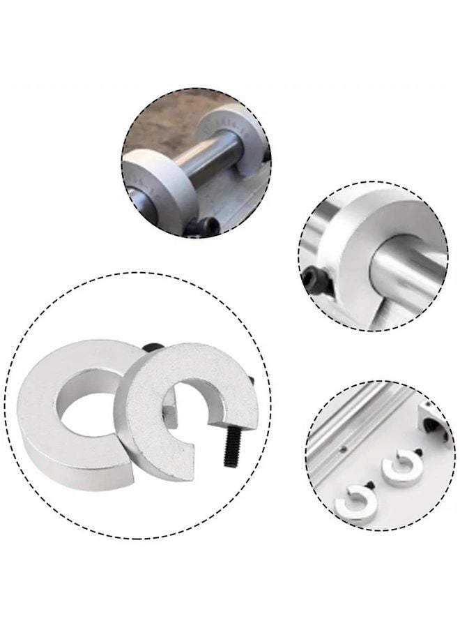 6pcs SBR20 Linear Guide Stopper Set 20mm Inner Diameter Industrial Limit Switches - Image 4