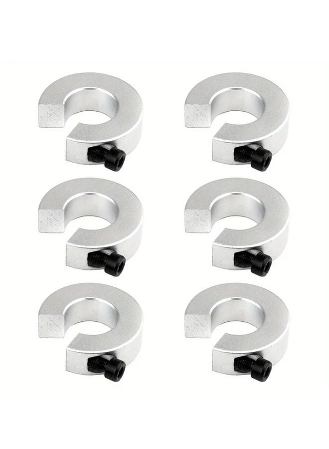 6pcs SBR20 Linear Guide Stopper Set 20mm Inner Diameter Industrial Limit Switches - Image 1