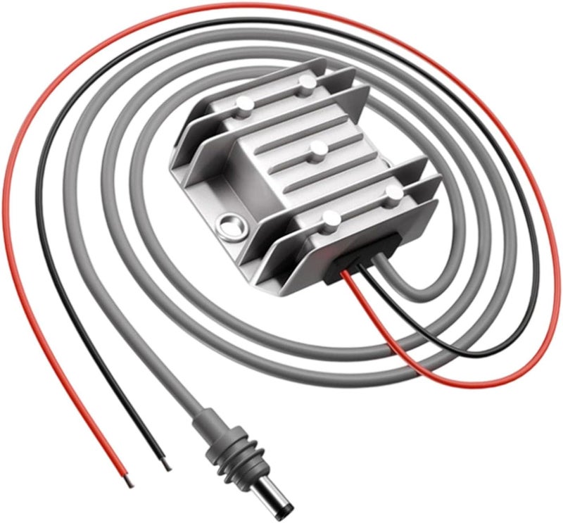 Small 30V 3.5A Electric Converter 12V 24V Input Overcurrent Defense Designs Aluminum for Mobile Power Systems Aluminum Electric Enhancer - Image 1