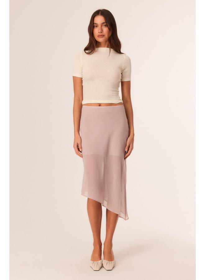 SNDYS Laelia Midi Asymmetric Skirt - Image 1
